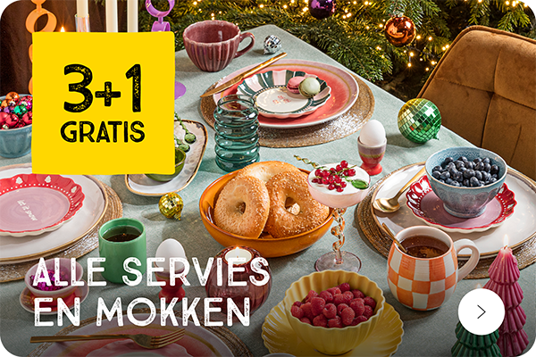 Alle servies en mokken